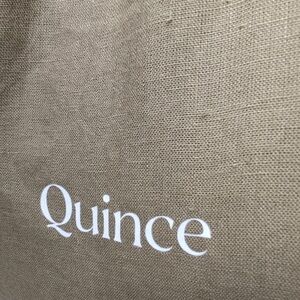 NWOT Quince European Linen Duvet Cover King Cal King Aloe Green